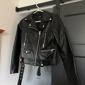 Zara Faux Leather Jacket